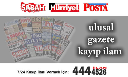 Gazeteye kayıp ilanı vermek zorunlu mu?